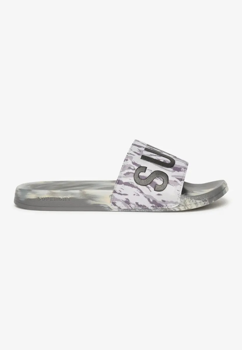 Superdry Vegan Camo Badslippers Heren