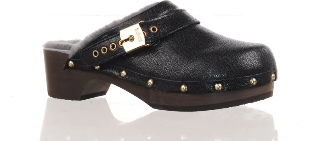 Scholl Damesclog Robin F29812 - Zwart