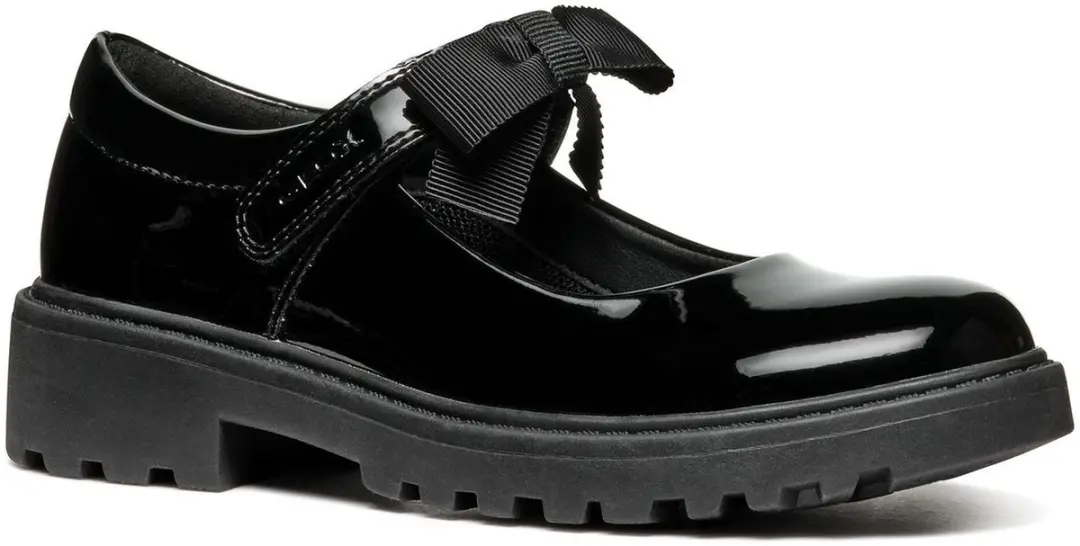 GEOX Meisjesballerina's Casey E - 35 - Zwart - afbeelding 2 van 2