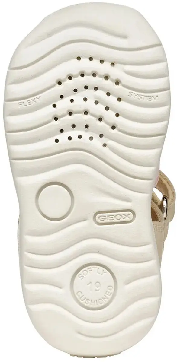 Geox Macchia Dreumes Sandalen 23 - Licht ivoorkleurig/lichtgeel - afbeelding 6 van 6
