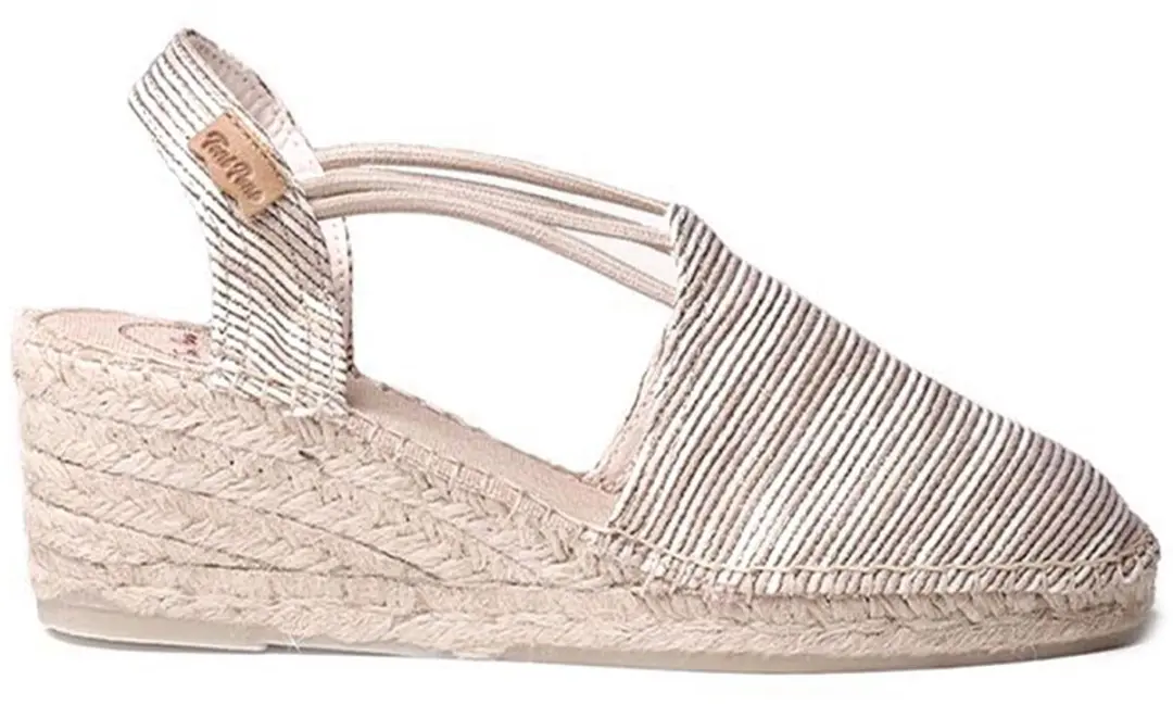 Toni Pons Tania-ZR Dames Sandaal - Beige Multi - Maat 42