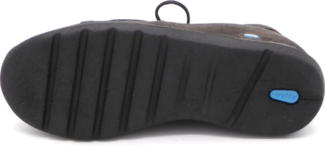 Wolky Why Dames Veterboot 0660611-301 - Carbon Grijs