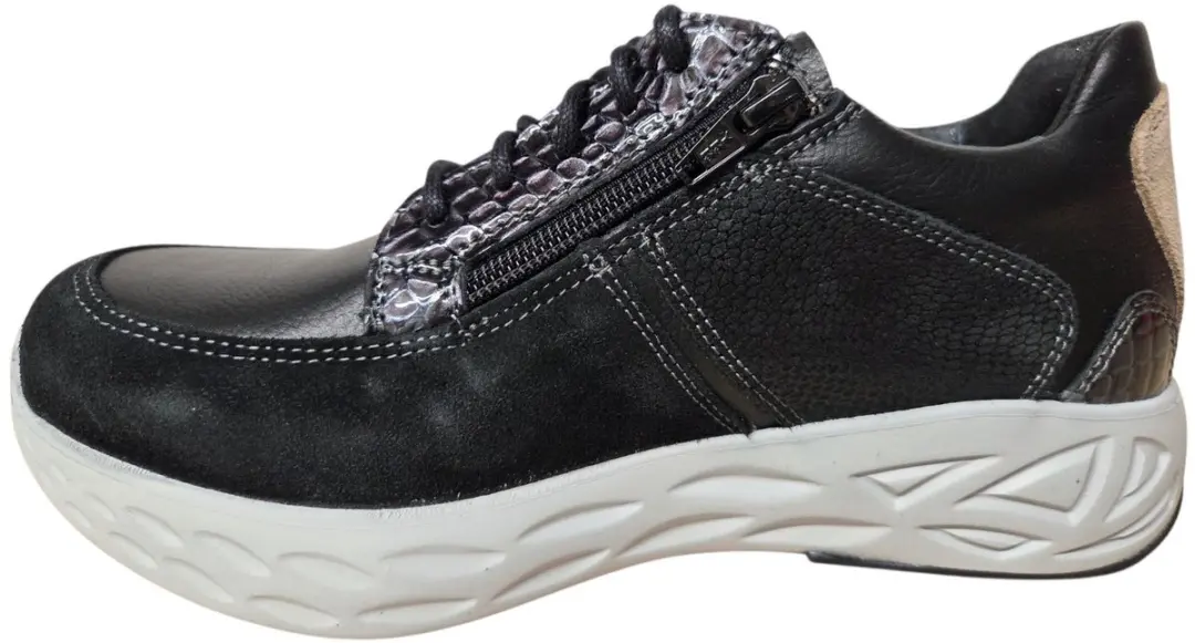 Wolky Bounce Sneakers 0570090-000 - Dames - Zwart - 42 - afbeelding 5 van 6