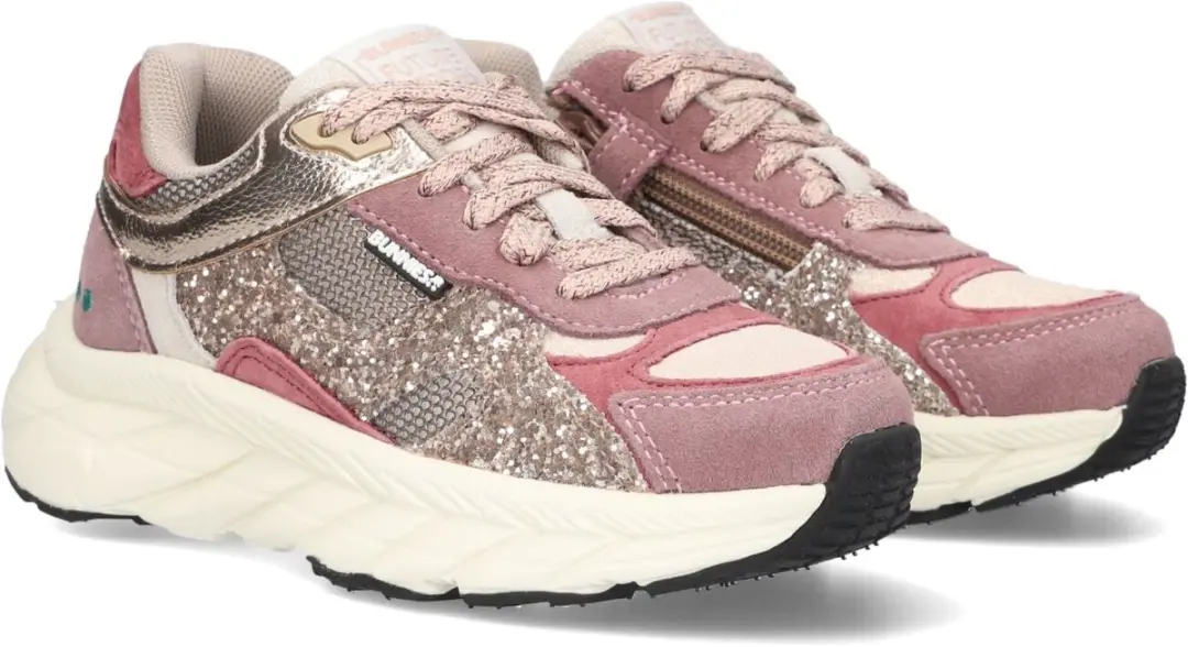 BunniesJR Reza Rush Sneakers - Meisjes - Roze - Maat 32 - afbeelding 4 van 6