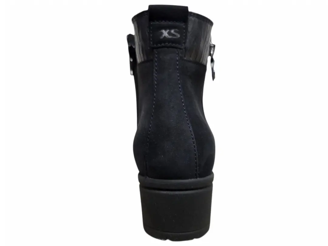 Hartjes HIP BOOT Enkellaarzen Blauw Nubuck - 41 - afbeelding 3 van 4