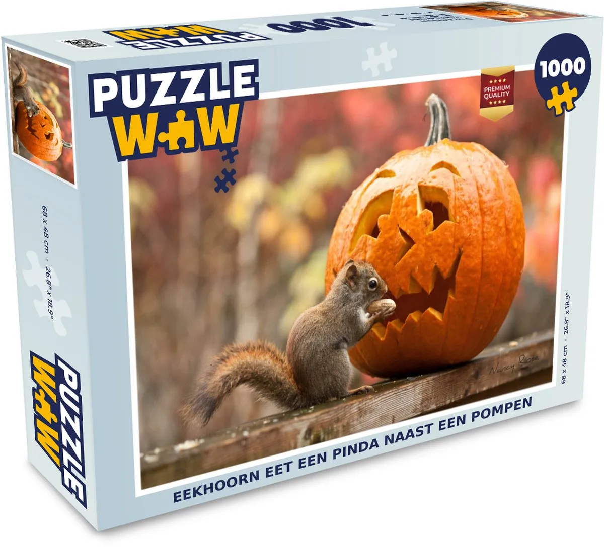 PuzzleWow Legpuzzel 1000 Stuks