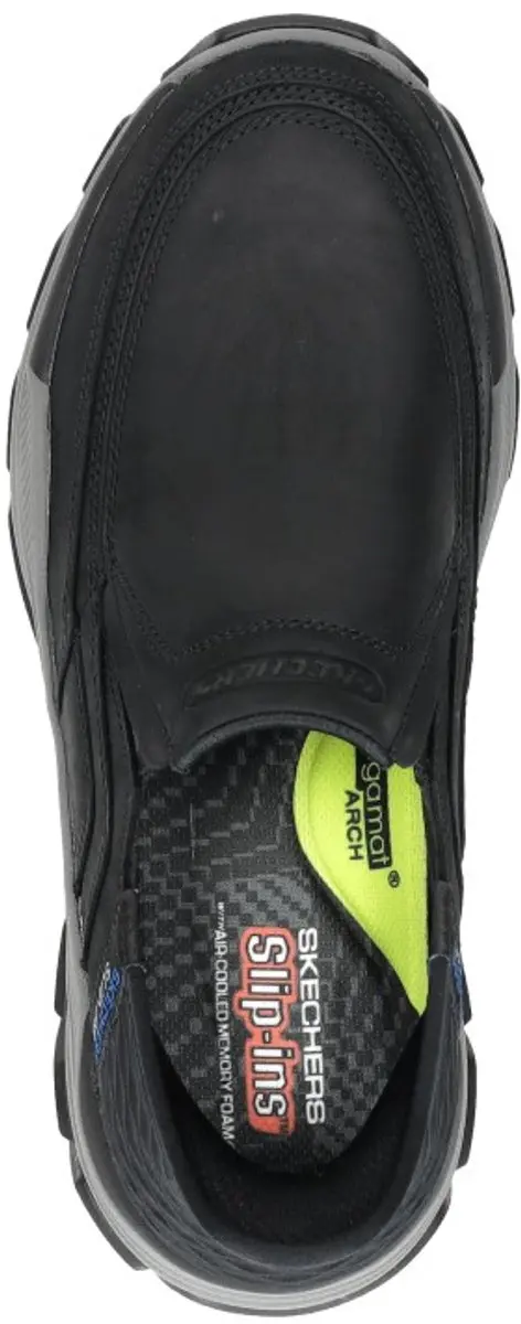 Skechers Slip-ins Respected Elgin Heren Instappers - Zwart - afbeelding 4 van 6
