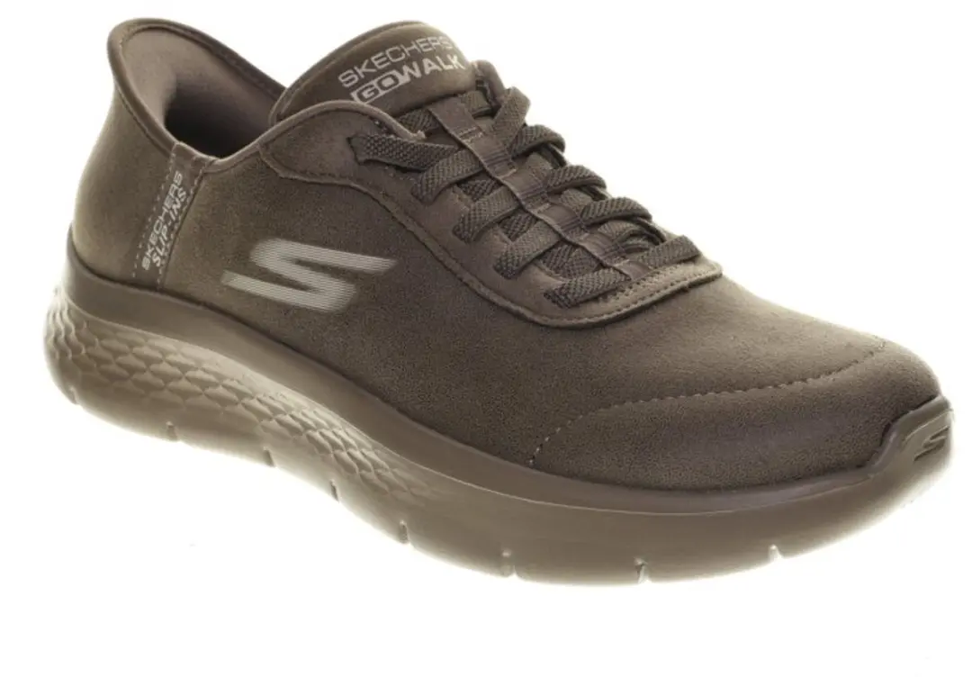 Skechers Instapper Go Walk Flez Mocassins - Bruin - Wasbaar - afbeelding 3 van 6