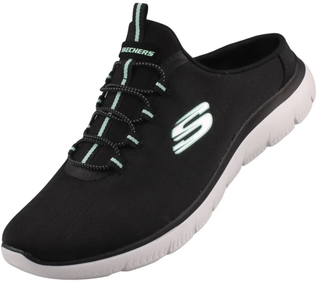 Skechers Summits Simply Sweet Vrouwen Sabot Zwart