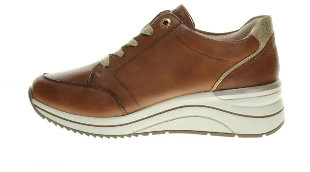 Cognac Sneaker Comfort Remonte maat 39