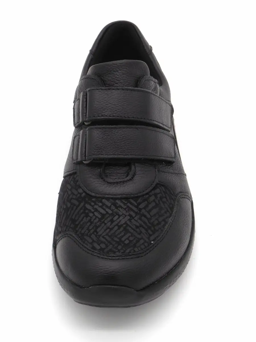 Wäldlaufer Bungeez Dames Klittenbandschoen 815M30-304-001 - Zwart - Maat 40.5 - afbeelding 3 van 4