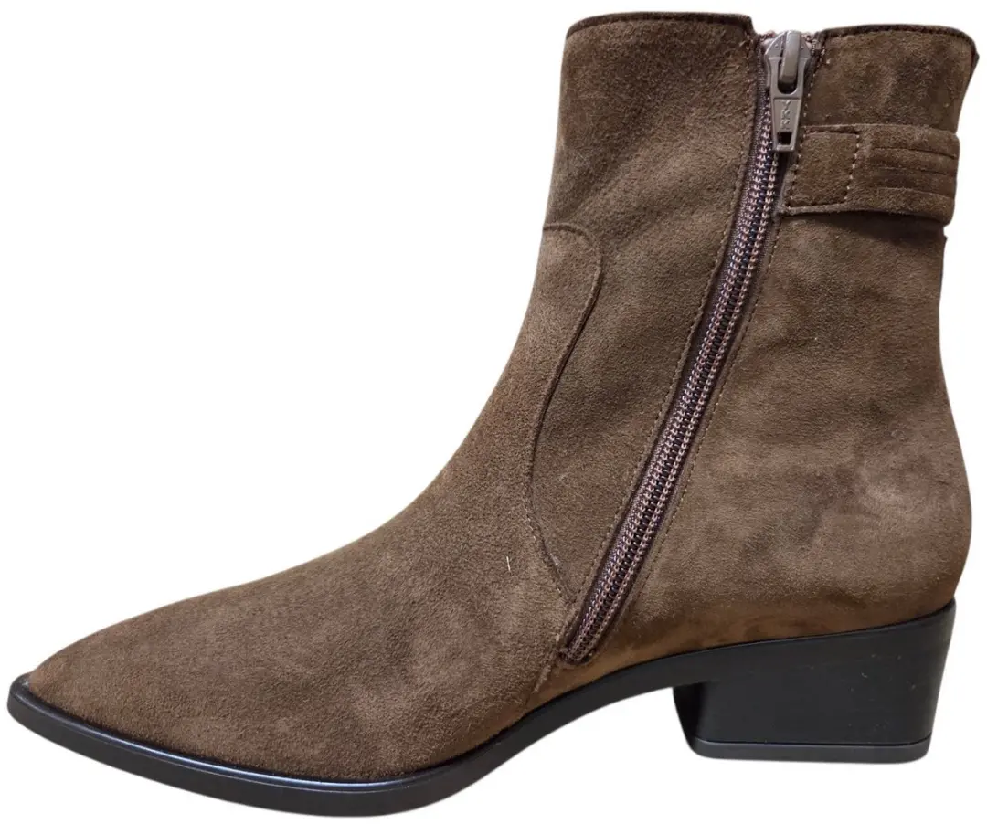 Gabor Nub Rits 8062.02.005 Enkellaarzen - Cognac - 38.5