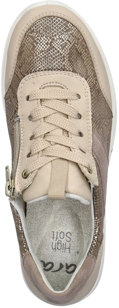 Ara Osaka 3.0 Lage Sneakers 39 - Wit/Beige