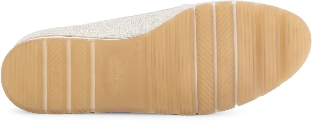 Gabor Instappers Nubuck Wit - Maat 39