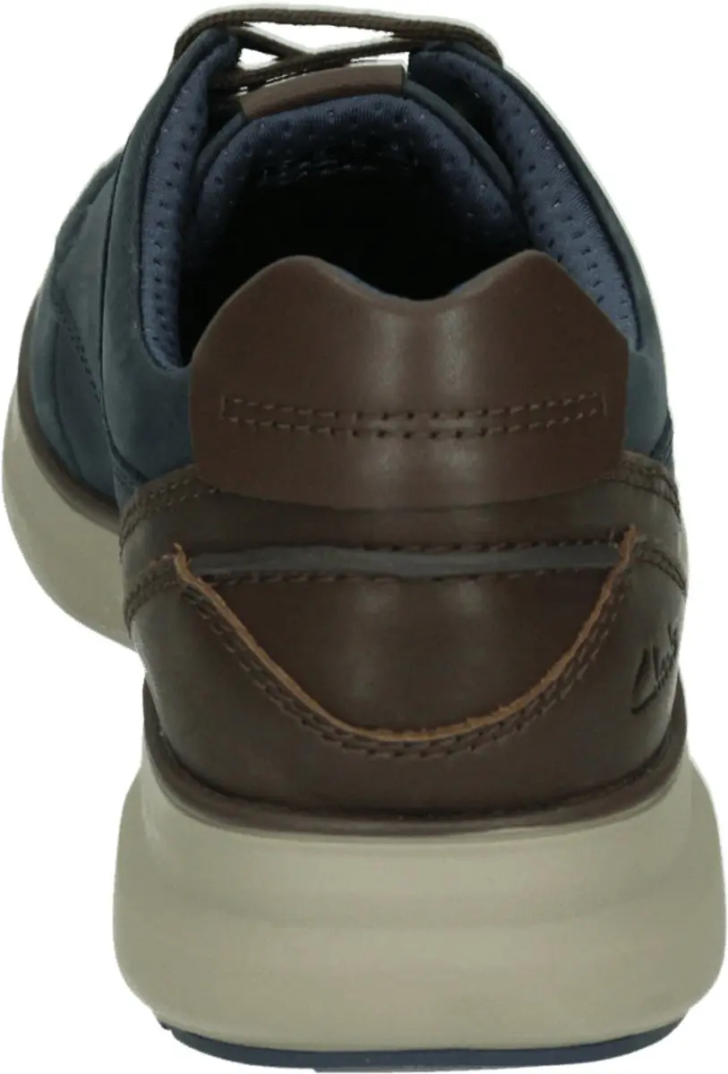 Clarks Mullan Moc Lage Sneakers - Blauw 42.5