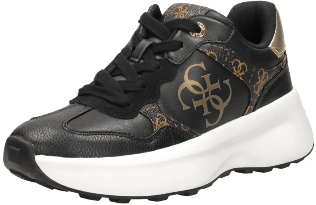 Guess Luckei Sneakers - Dames - Zwart - Maat 40 - afbeelding 4 van 6