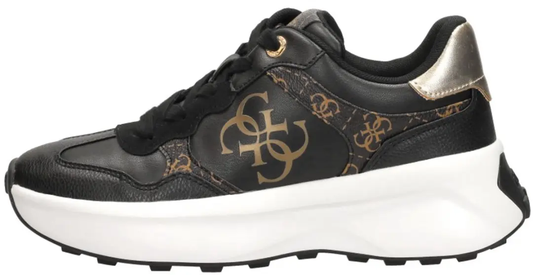 Guess Luckei Sneakers - Dames - Zwart - Maat 40 - afbeelding 2 van 6