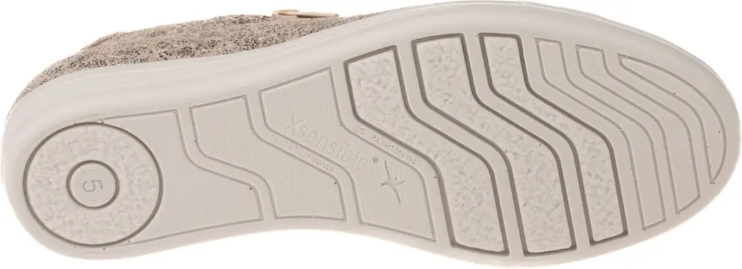 Xsensible Alia Dames Veterschoenen - Taupe Metallic 40