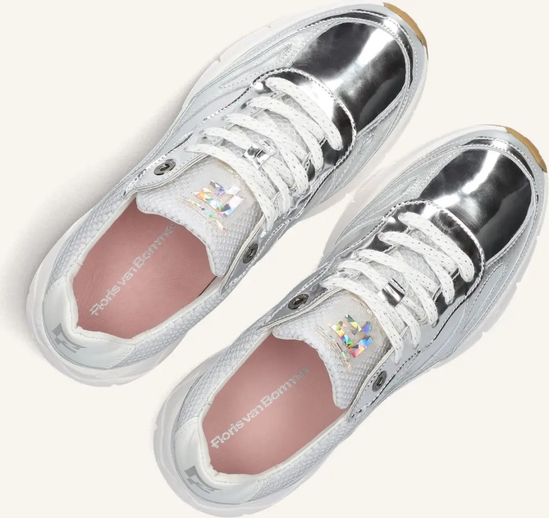 Floris van Bommel Sfw-10101 Sneakers - Zilver - 38 - afbeelding 5 van 6