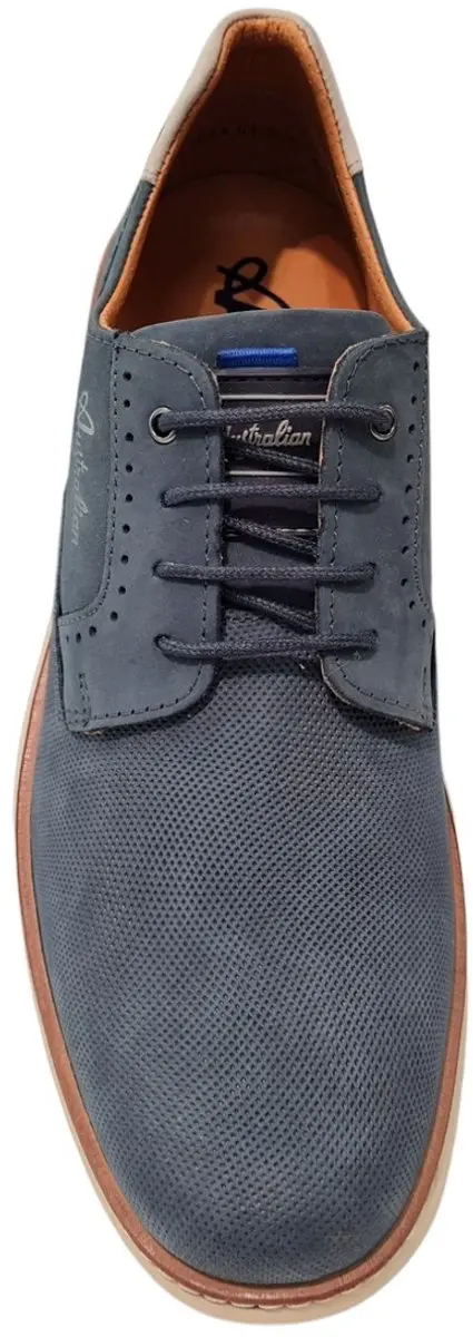 Australian Pozzato Sneakers - Blauw Nubuck - Maat 42