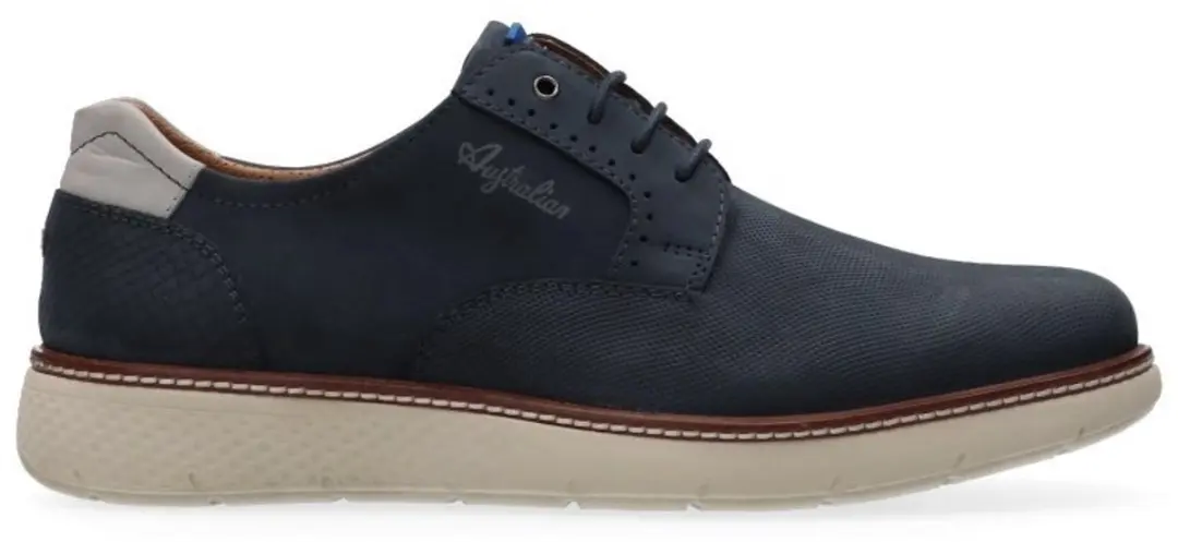 Australian Pozzato Sneakers - Blauw Nubuck - Maat 42