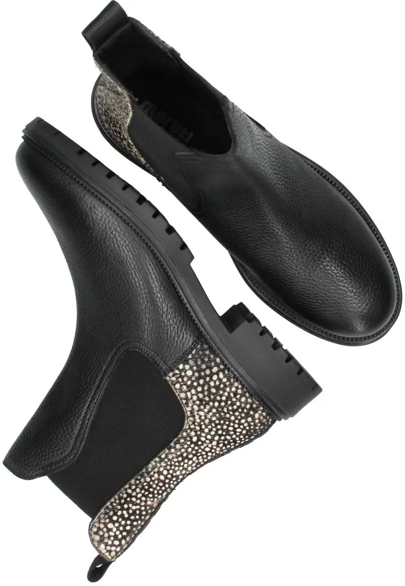 Maruti Tommy Chelseaboots Dames - Zwart 37