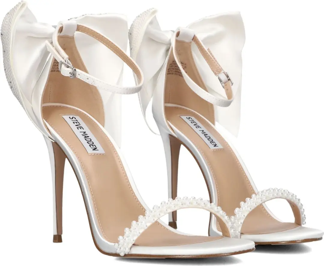 Steve Madden Bellarosa-p Sandalen - Wit 40 - afbeelding 4 van 6