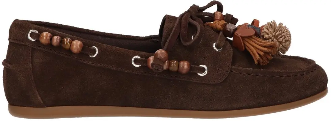 La Strada Mocassin Bruin Suede