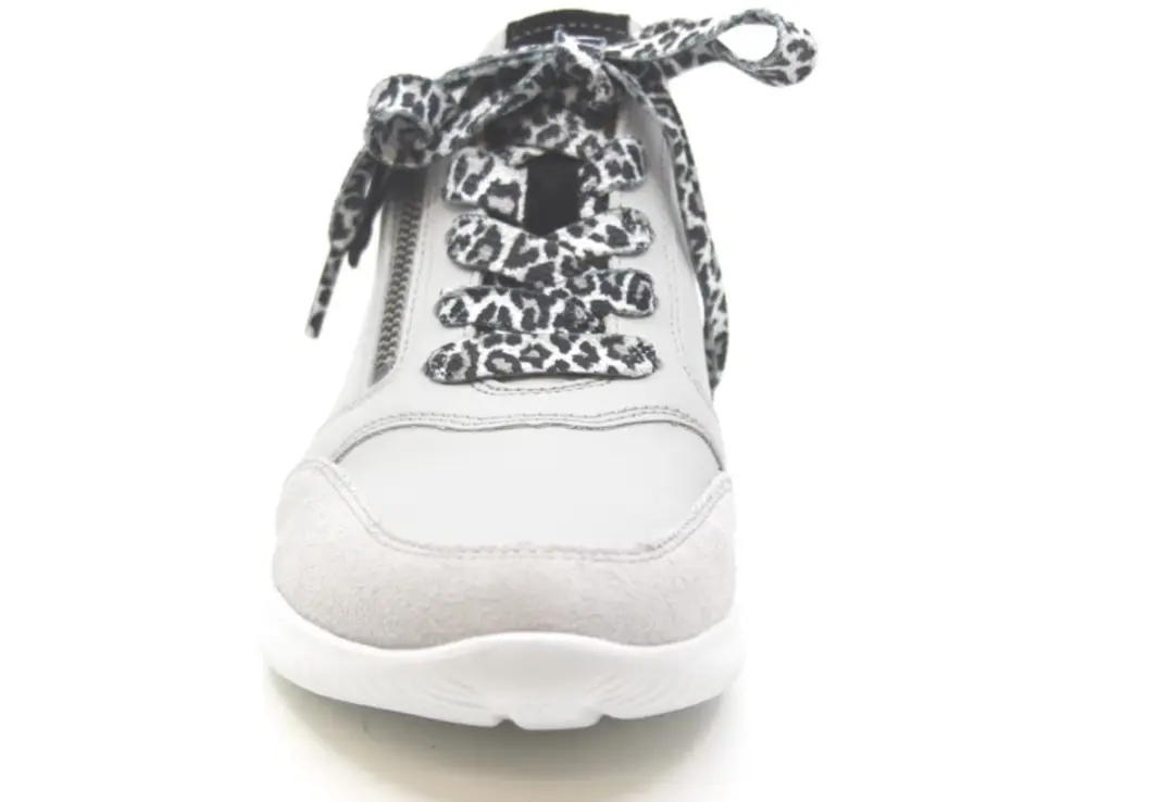 Hartjes Breeze Shoe Dames Veterschoenen - Lichtgrijs 40
