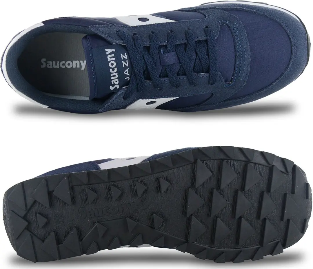 Saucony Jazz Original Sneakers - Donkerblauw/Wit - afbeelding 6 van 6