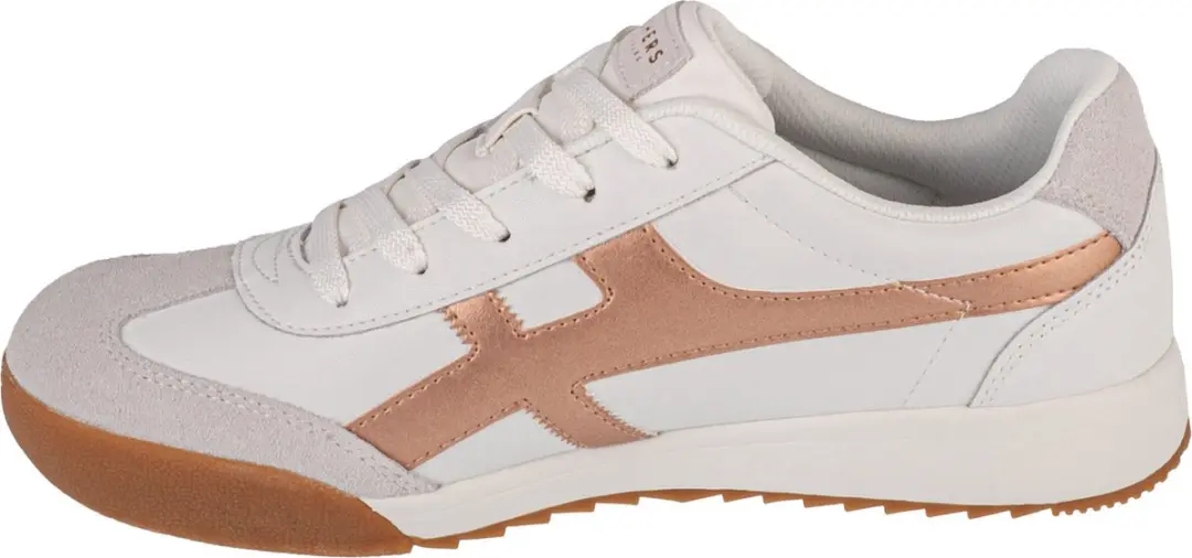 Skechers Zinger Metallic Roads Sneakers 177500-WTRG - Wit - afbeelding 2 van 5