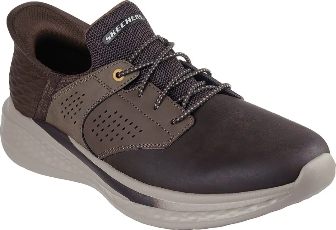 Skechers Slade Macklin Herensneakers - Chocolade - afbeelding 3 van 6