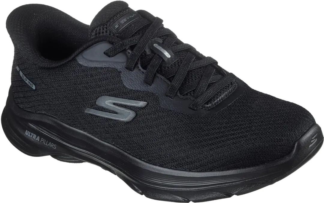 Skechers GO WALK 8 Nadia Dames Sneakers - Zwart