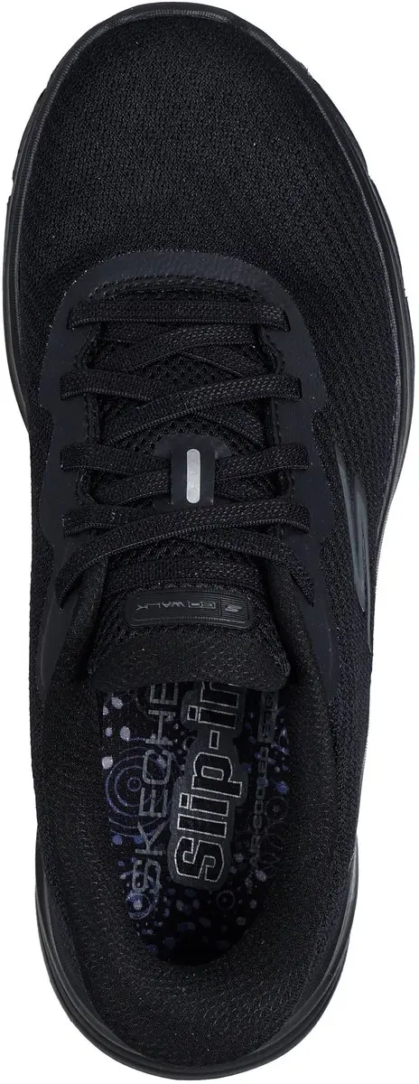 Skechers GO WALK 8 Nadia Dames Sneakers - Zwart