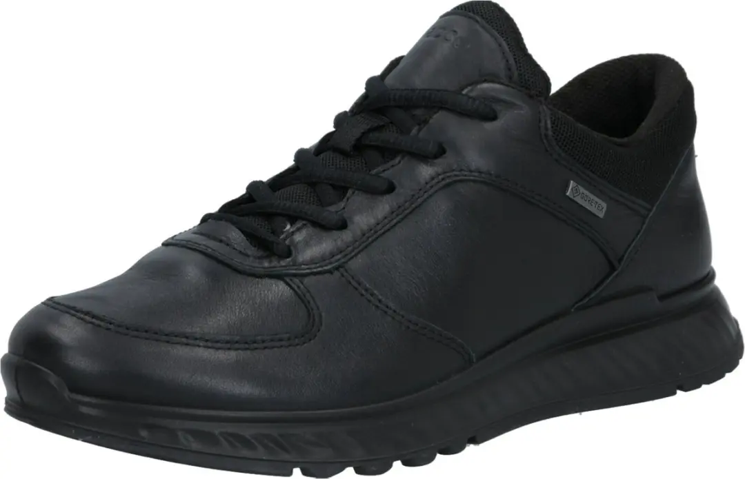 ECCO Exostride W 102257 Dames Sneakers - Zwart Nubuck - afbeelding 2 van 6