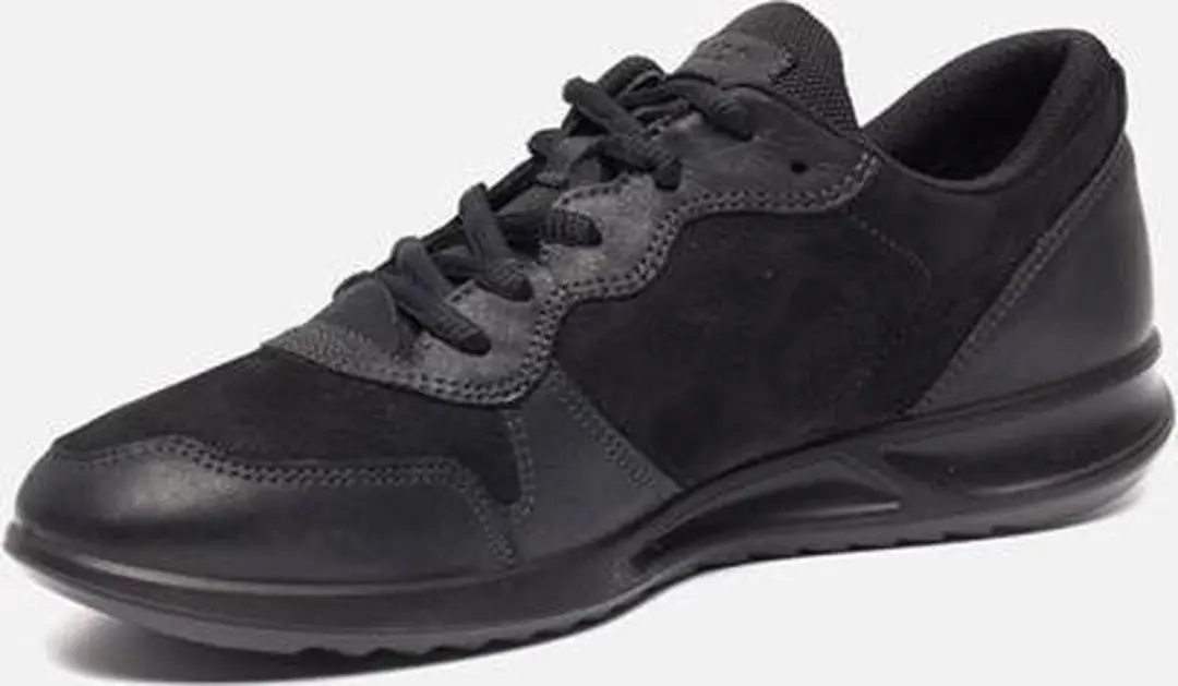 ECCO Exostride W 102257 Dames Sneakers - Zwart Nubuck - afbeelding 6 van 6