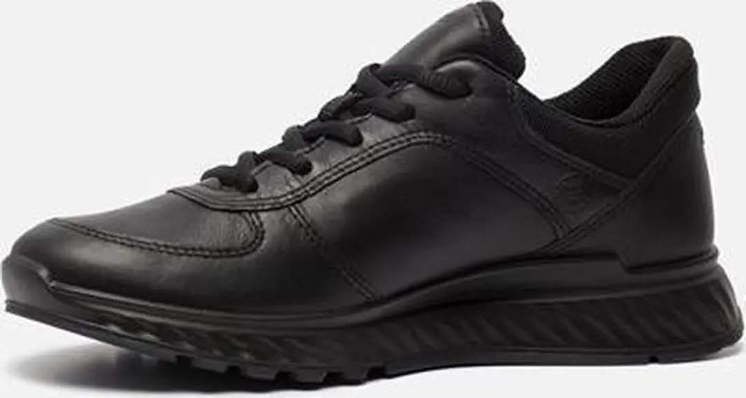ECCO Exostride W 102257 Dames Sneakers - Zwart Nubuck - afbeelding 5 van 6