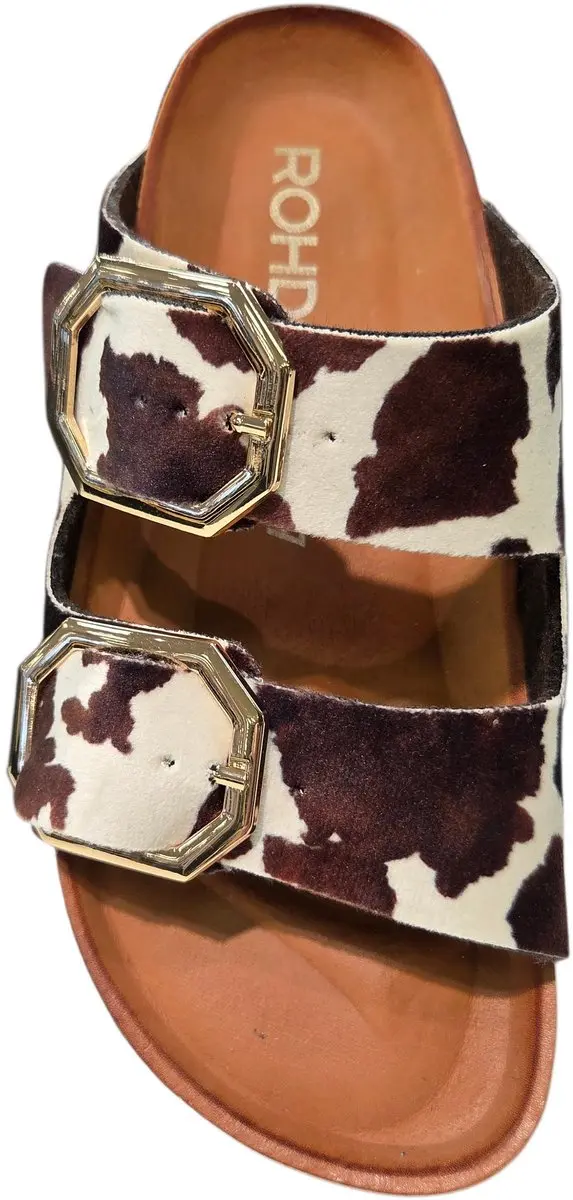 Rohde 5637 Slippers Dames - Bruin - 41