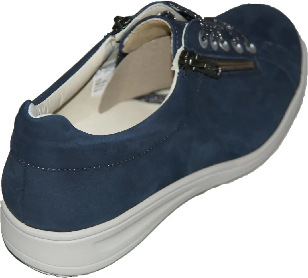 Solidus 29097 Wijdte K Nubuk Blauw - 36.5