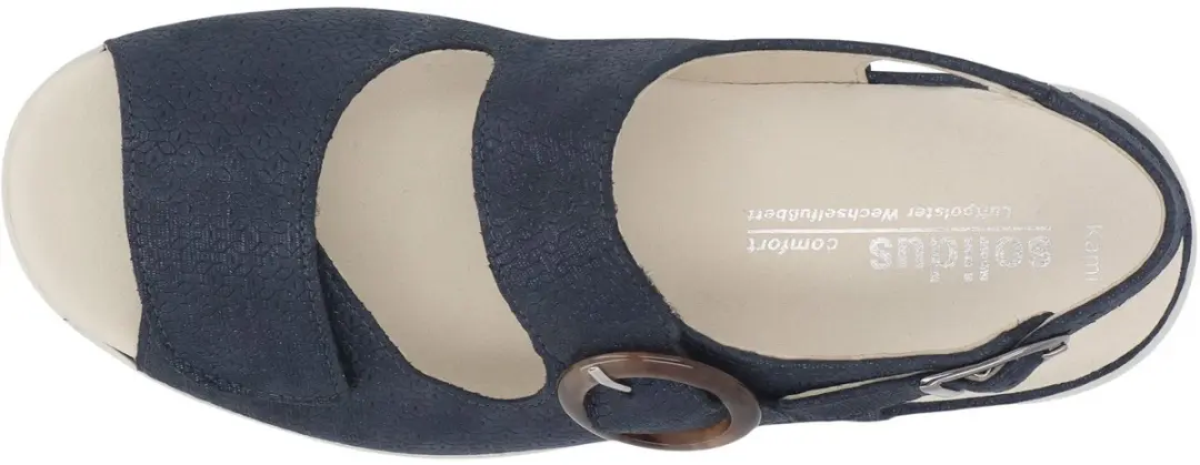 Solidus Dames Sandalen 79105.80804 - Extra Breed K - Maat 37.5 - Blauw - afbeelding 2 van 6