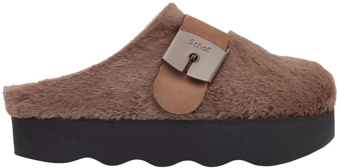 SCHOLL GRETA E Synthetic fur Dames Clogs