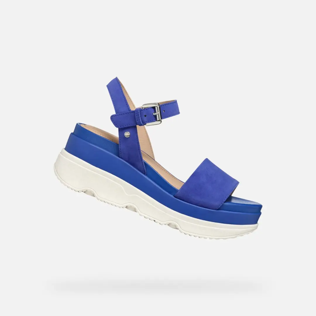 GEOX GARDENIA DAMES Sandalen - BLAUW - Maat 41