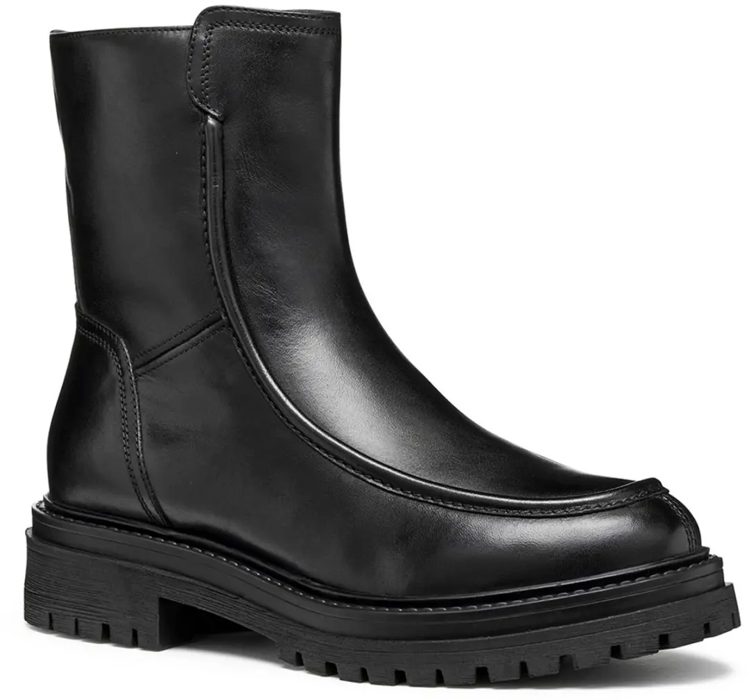 Geox Iridea Booties Met Hak Zwart EU 39 Vrouw