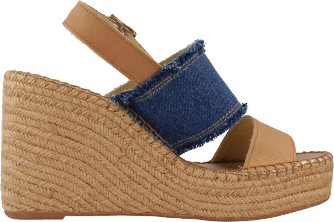 Replay Jess Band Sandalen Touwzool - Licht blauw - Maat 41 - afbeelding 2 van 6