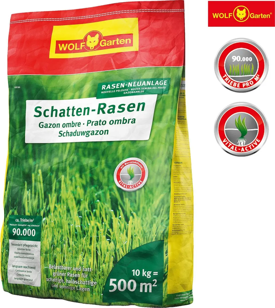 WOLF-Garten Graszaad Schaduwgazon 10kg - afbeelding 2 van 4