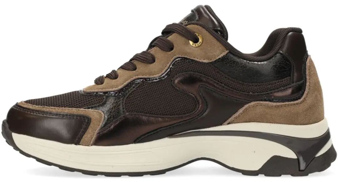 Mexx Portia Love Sneakers - Donkerbruin