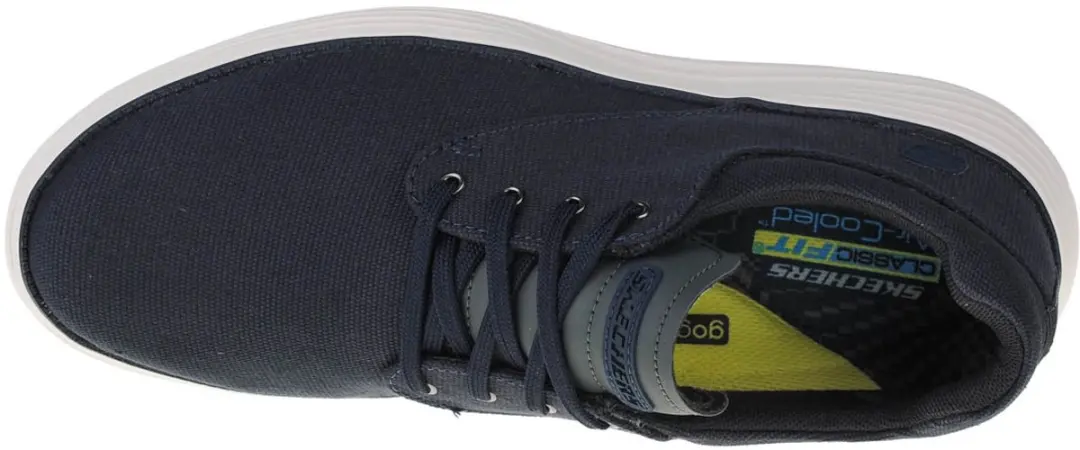 Skechers Status 2.0 Burbank Sneakers 42.5 - Marineblauw - afbeelding 3 van 5