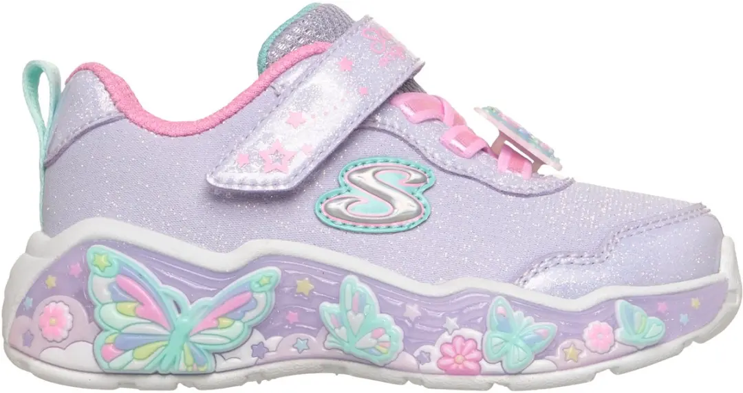 Skechers S LIGHTS\xAE-LIL BUTTERFLY BLISS Meisjes Sneakers