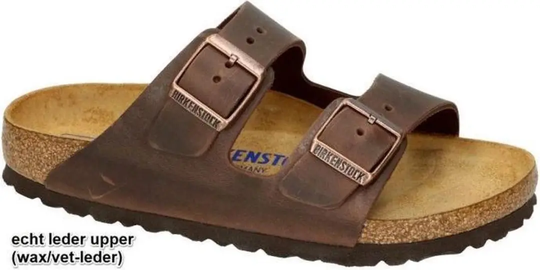Birkenstock Slippers Arizona Habana Zwart