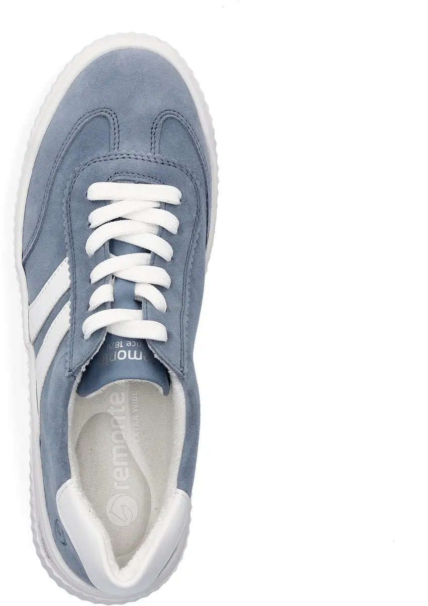 Remonte D3E00-14 Sneakers Dames - Blauw Suede - 41 - afbeelding 6 van 6